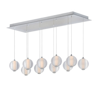 Rhythm LED Linear Pendant in Polished Chrome (86|E24648-144PC)