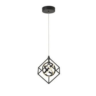 Tulip LED Pendant in Matte Black (78|AC1011)