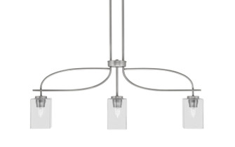 Cavella Three Light Island Pendant in Graphite (200|3936-GP-530)