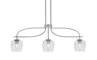 Cavella Three Light Island Pendant in Graphite (200|3936-GP-4812)