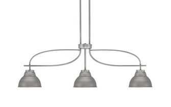 Cavella Three Light Island Pendant in Graphite (200|3936-GP-427-GP)