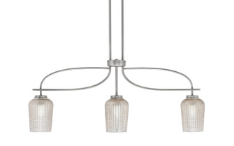 Cavella Three Light Island Pendant in Graphite (200|3936-GP-4253)