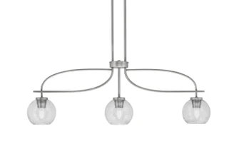 Cavella Three Light Island Pendant in Graphite (200|3936-GP-4102)