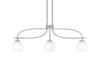 Cavella Three Light Island Pendant in Graphite (200|3936-GP-4101)