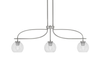 Cavella Three Light Island Pendant in Graphite (200|3936-GP-4100)