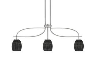 Cavella Three Light Island Pendant in Graphite (200|3936-GP-4029)