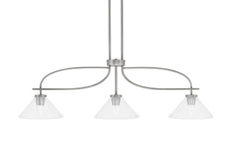 Cavella Three Light Island Pendant in Graphite (200|3936-GP-304)