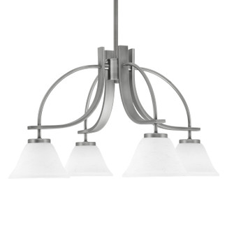 Cavella Four Light Chandelier in Graphite (200|3924-GP-311)