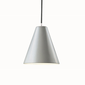 Radiance One Light Pendant in Real Rust (102|CER-6220-RRST-MBLK-RIGID)