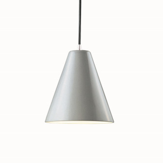 Radiance LED Pendant in Real Rust (102|CER-6220-RRST-MBLK-BKCD-LED1-700)