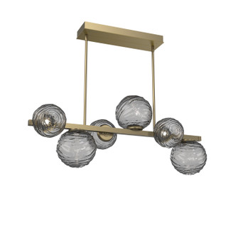 Gaia LED Pendant in Gilded Brass (404|PLB0092-T6-GB-S-001-L1)