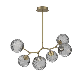 Gaia LED Pendant in Gilded Brass (404|PLB0092-BA-GB-S-001-L1)