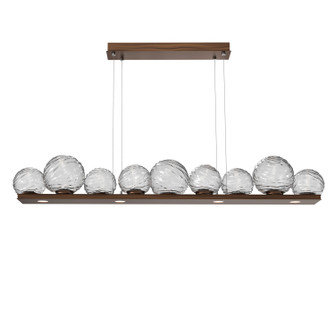 Gaia LED Linear Pendant in Oil Rubbed Bronze (404|PLB0092-0C-RB-C-CA1-L1)