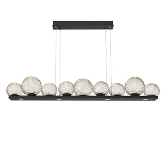 Gaia LED Linear Pendant in Matte Black (404|PLB0092-0C-MB-A-CA1-L3)