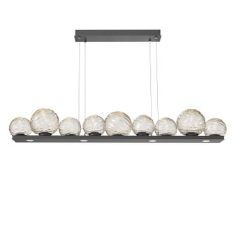 Gaia LED Linear Pendant in Graphite (404|PLB0092-0C-GP-A-CA1-L1)