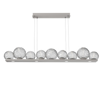 Gaia LED Linear Pendant in Beige Silver (404|PLB0092-0C-BS-C-CA1-L3)