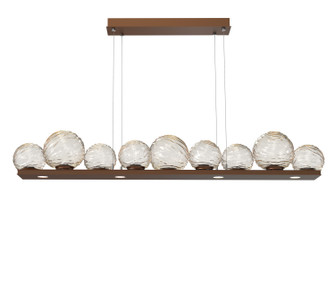 Gaia LED Linear Pendant in Burnished Bronze (404|PLB0092-0C-BB-A-CA1-L1)