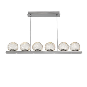 Gaia LED Linear Pendant in Satin Nickel (404|PLB0092-0B-SN-A-CA1-L3)