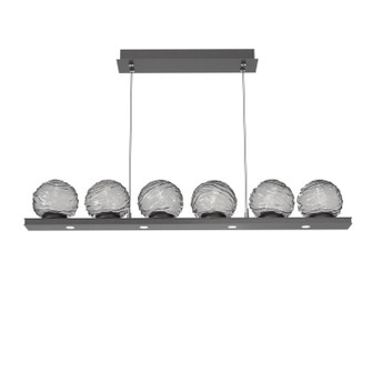 Gaia LED Linear Pendant in Graphite (404|PLB0092-0B-GP-S-CA1-L1)