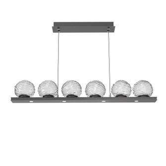 Gaia LED Linear Pendant in Graphite (404|PLB0092-0B-GP-C-CA1-L3)