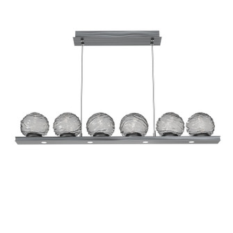 Gaia LED Linear Pendant in Gunmetal (404|PLB0092-0B-GM-S-CA1-L1)