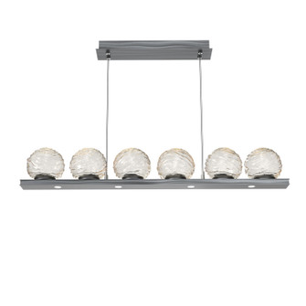 Gaia LED Linear Pendant in Gunmetal (404|PLB0092-0B-GM-A-CA1-L3)