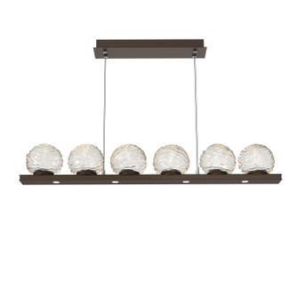 Gaia LED Linear Pendant in Flat Bronze (404|PLB0092-0B-FB-A-CA1-L3)