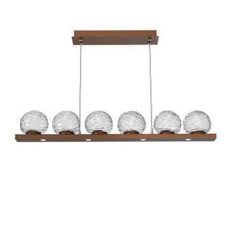Gaia LED Linear Pendant in Burnished Bronze (404|PLB0092-0B-BB-C-CA1-L1)