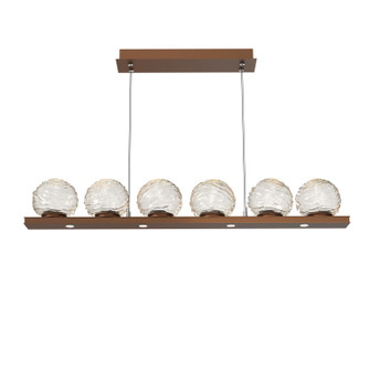 Gaia LED Linear Pendant in Burnished Bronze (404|PLB0092-0B-BB-A-CA1-L1)
