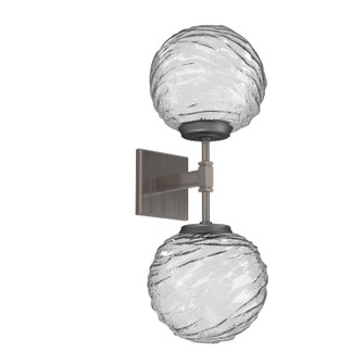 Gaia LED Wall Sconce in Gunmetal (404|IDB0092-02-GM-C-L3)