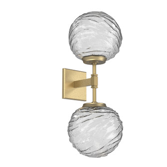 Gaia LED Wall Sconce in Gilded Brass (404|IDB0092-02-GB-C-L3)