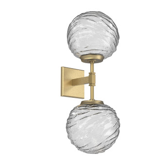 Gaia LED Wall Sconce in Gilded Brass (404|IDB0092-02-GB-C-L1)