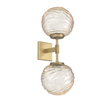 Gaia LED Wall Sconce in Gilded Brass (404|IDB0092-02-GB-A-L3)