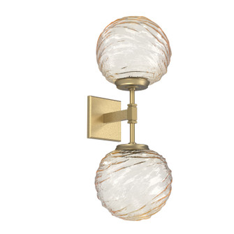 Gaia LED Wall Sconce in Gilded Brass (404|IDB0092-02-GB-A-L1)