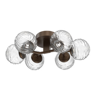 Gaia LED Flush Mount in Flat Bronze (404|CLB0092-01-FB-C-L1)