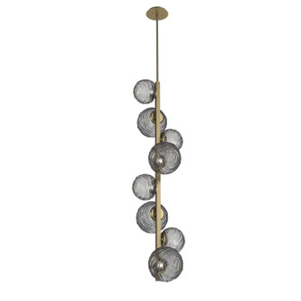 Gaia LED Pendant in Gilded Brass (404|CHB0092-T8-GB-S-001-L1)