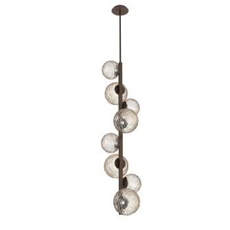 Gaia LED Pendant in Flat Bronze (404|CHB0092-T8-FB-A-001-L3)