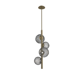 Gaia LED Pendant in Gilded Brass (404|CHB0092-T4-GB-S-001-L3)