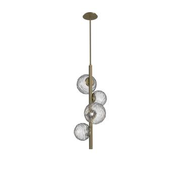 Gaia LED Pendant in Gilded Brass (404|CHB0092-T4-GB-C-001-L3)