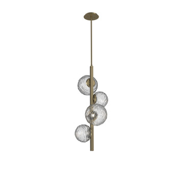 Gaia LED Pendant in Gilded Brass (404|CHB0092-T4-GB-C-001-L1)