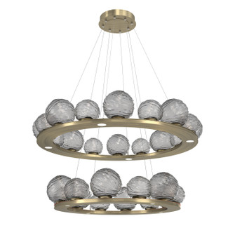 Gaia LED Pendant in Heritage Brass (404|CHB0092-2B-HB-S-CA1-L1)