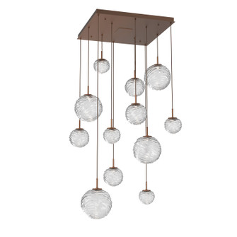 Gaia LED Pendant in Burnished Bronze (404|CHB0092-12-BB-C-C01-L3)