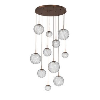 Gaia LED Pendant in Oil Rubbed Bronze (404|CHB0092-11-RB-C-C01-L1)