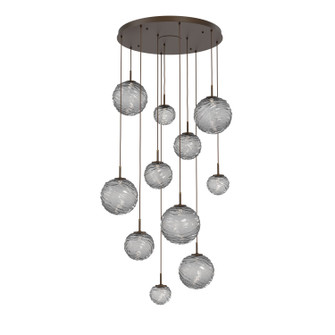 Gaia LED Pendant in Flat Bronze (404|CHB0092-11-FB-S-C01-L3)