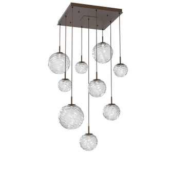 Gaia LED Pendant in Flat Bronze (404|CHB0092-09-FB-C-C01-L1)