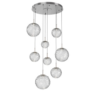 Gaia LED Pendant in Satin Nickel (404|CHB0092-08-SN-C-C01-L3)