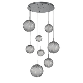 Gaia LED Pendant in Gunmetal (404|CHB0092-08-GM-S-C01-L3)