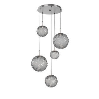 Gaia LED Pendant in Satin Nickel (404|CHB0092-05-SN-S-C01-L3)