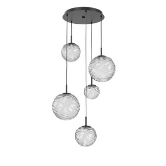 Gaia LED Pendant in Matte Black (404|CHB0092-05-MB-C-C01-L1)