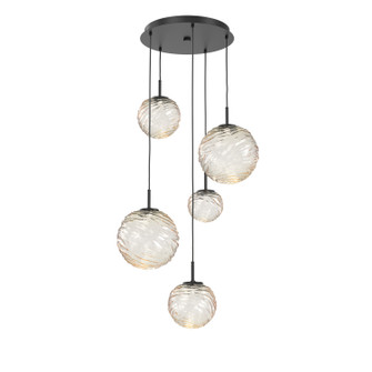 Gaia LED Pendant in Matte Black (404|CHB0092-05-MB-A-C01-L1)